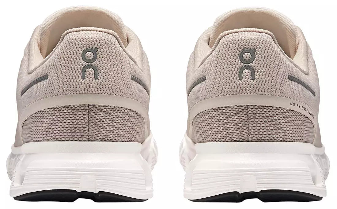 On Men's Cloud 6 Performance Slip On - Pearl/White