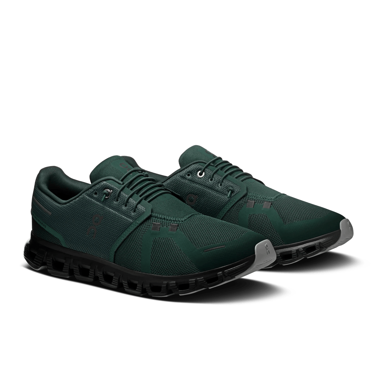 On Running Men's Cloud 6 Running Shoes - Evergreen/Glacier