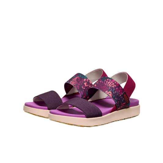 Keen Women's Elle Backstrap Sandal - Beaujolais/Plum Perfect