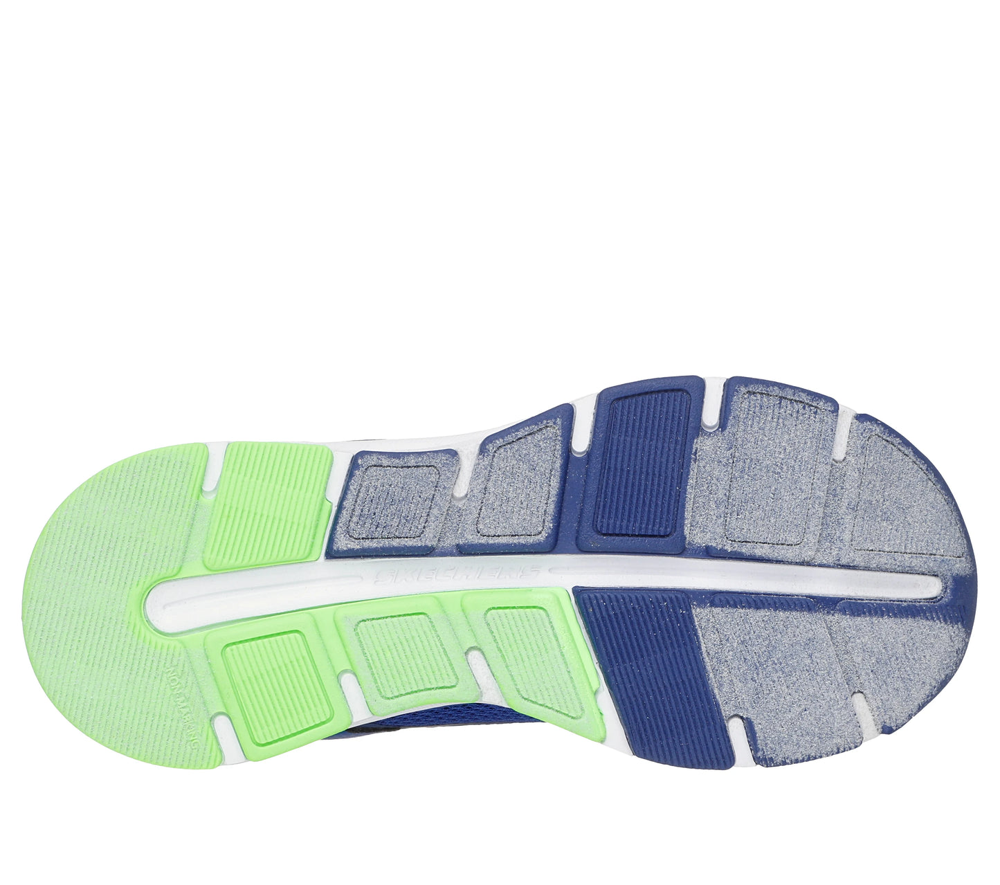 Skechers Boys (size 11-4) Glide-Step Plus Flux-Blast Sneakers - Navy/Blue