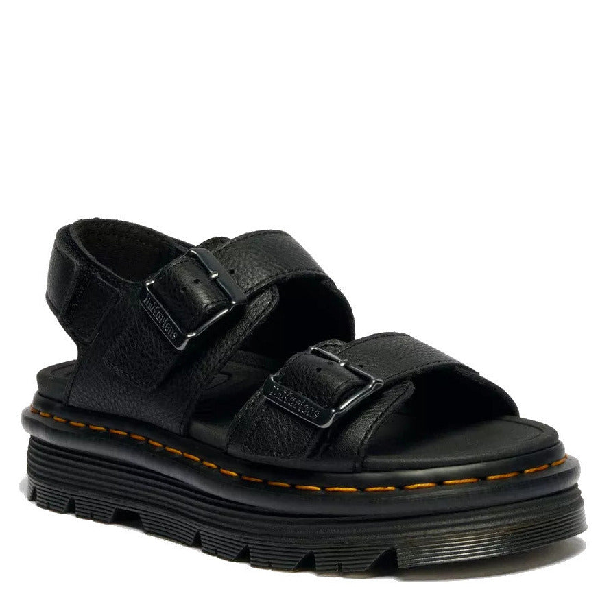 Dr Marten's Women's Zebzag Pisa Platform Sandals - Black