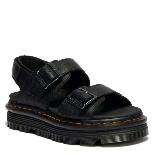 Dr Marten's Women's Zebzag Pisa Platform Sandals - Black