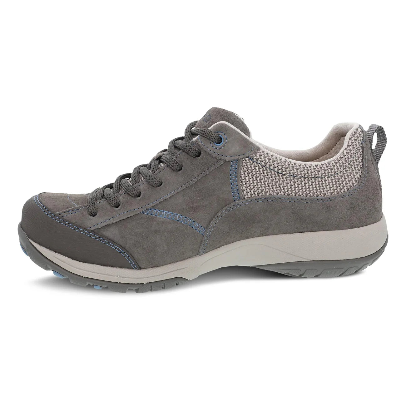 Dansko Women's Paisley Waterproof Sneaker - Grey/Blue Suede