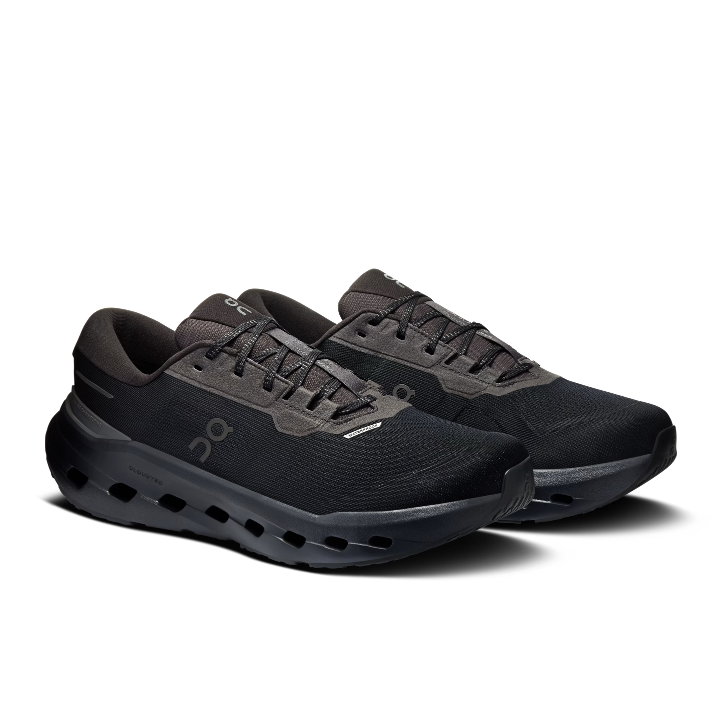 On running Men's Cloudrunner 3 Waterproof Shoes - Black/Black