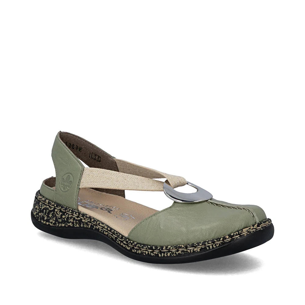 Rieker Women's Daisy Slingback - Mint