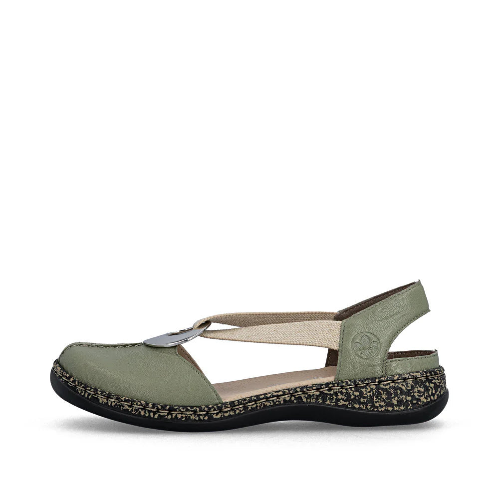 Rieker Women's Daisy Slingback - Mint