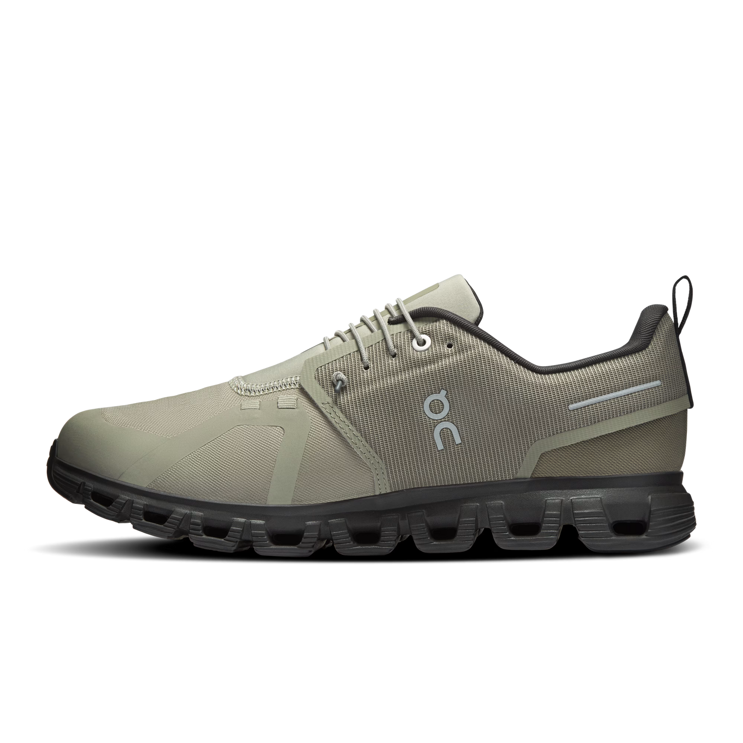 On Running Men's Cloud 6 Waterproof Shoes- Olive | Espresso
