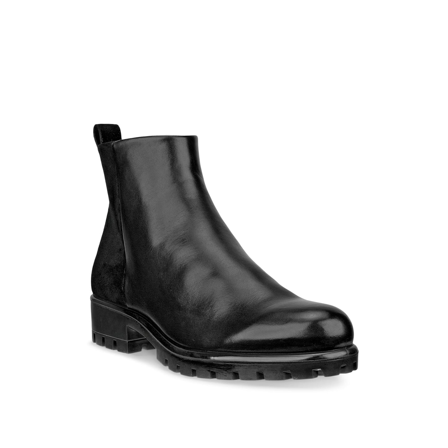 ECCO Women's Modtray Leather Ankle Boot - Black