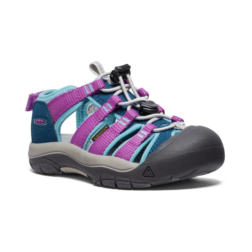 KEEN Little Kids' Newport Boundless Sandal -Legion Blue/Willowherb