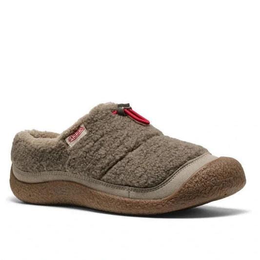 Keen Women's Howser III Slide- Brindle/Brindle Sherpa Fleece