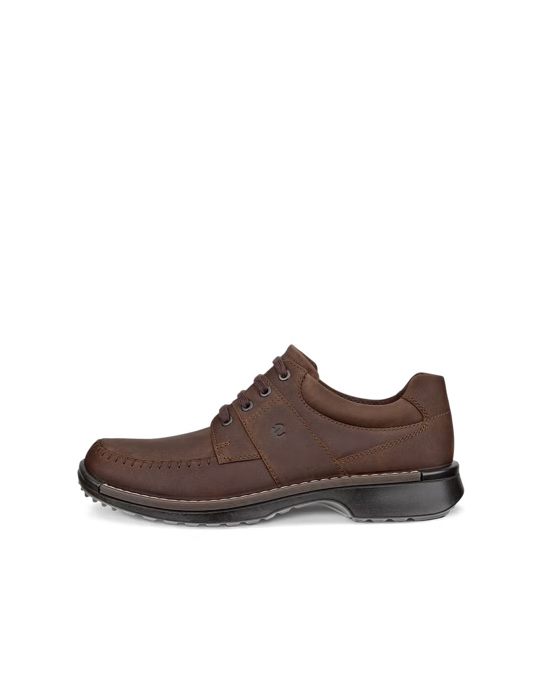 ECCO Men's Fusion Oiled Nubuck Lace-Up Shoe - Cocoa Brown