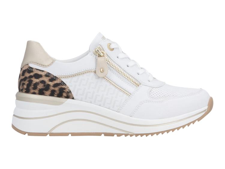 Remonte Women's D0T10 Eleni Sneakers - Weiss/Weiss/Alloy