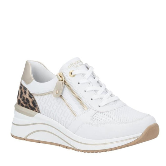 Remonte Women's D0T10 Eleni Sneakers - Weiss/Weiss/Alloy
