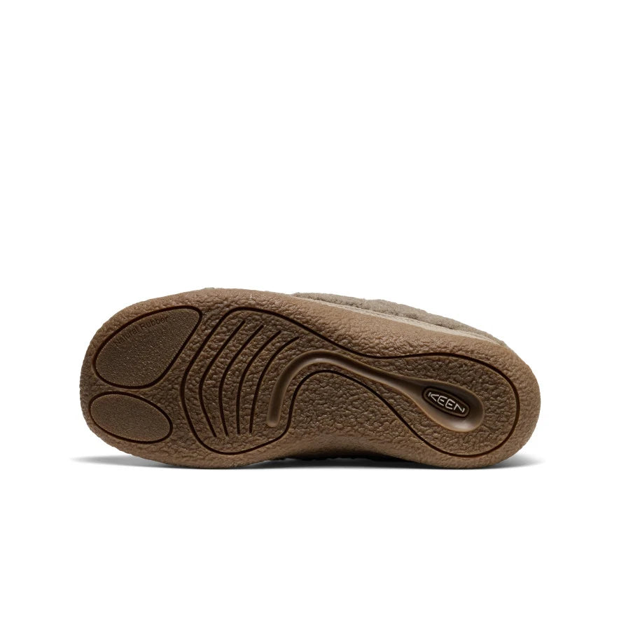 Keen Women's Howser III Slide- Brindle/Brindle Sherpa Fleece