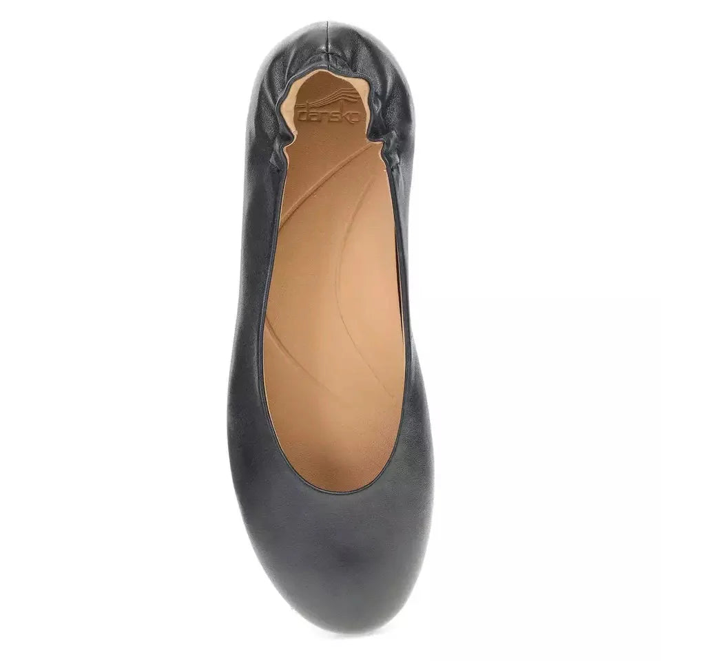 Dansko Women's Mollie Ballet Flat - Black