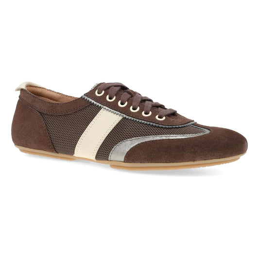 Dansko Women's Milana Flat - Chocolate/Pewter