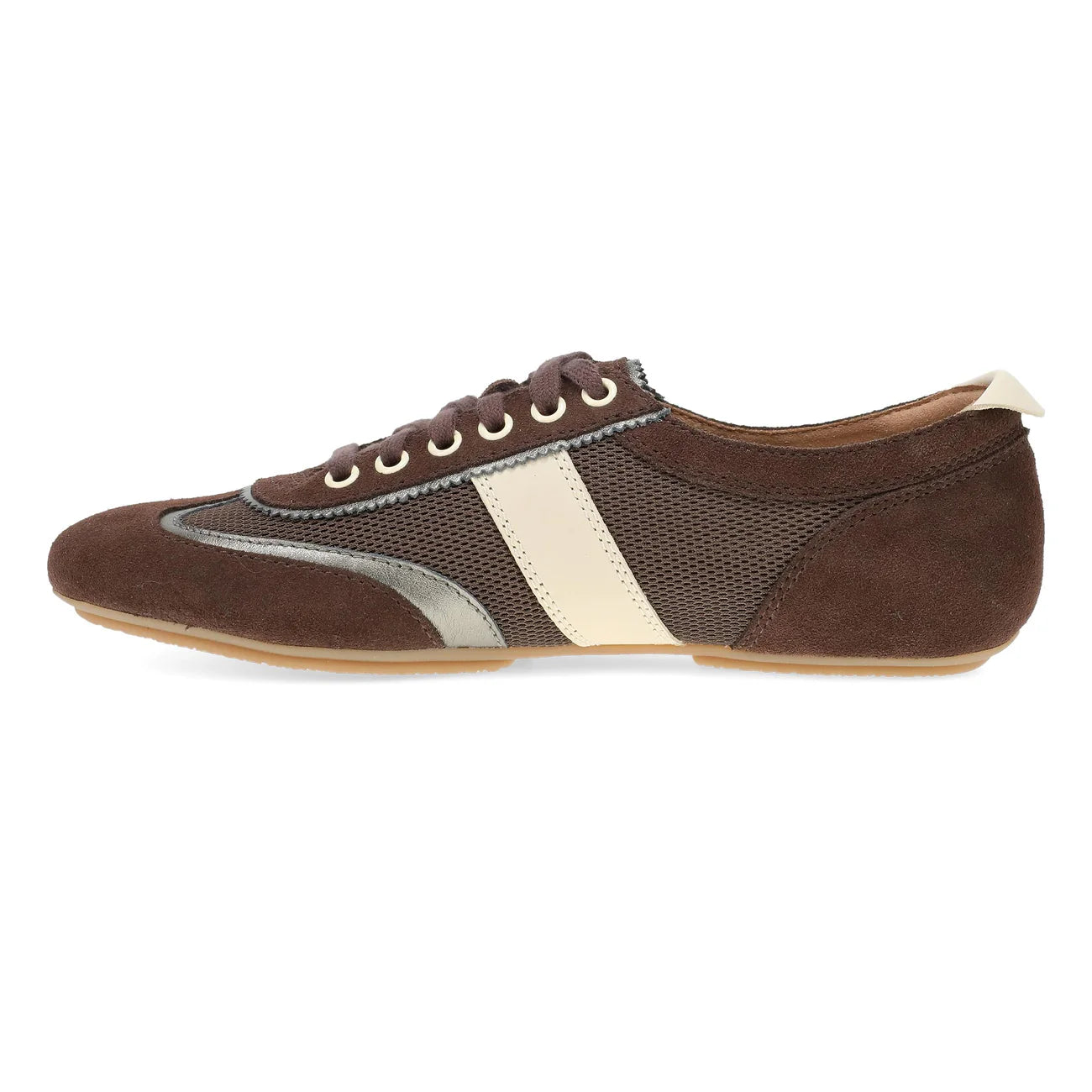 Dansko Women's Milana Flat - Chocolate/Pewter