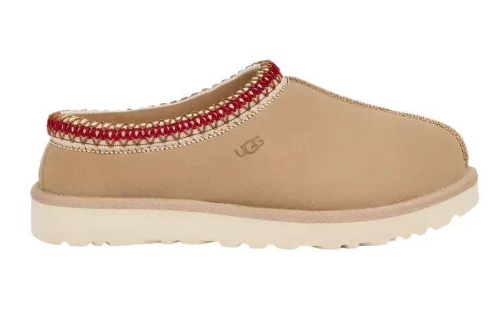 UGG® Women's Tasman Slipper - Sand/Dark Cherry