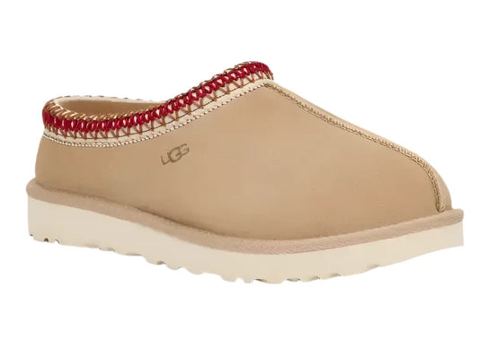 UGG® Women's Tasman Slipper - Sand/Dark Cherry