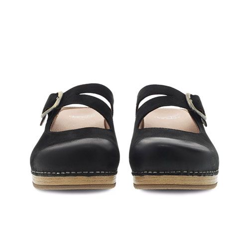 Dankso Women's Britney Clog Burnished Nubuck - Black