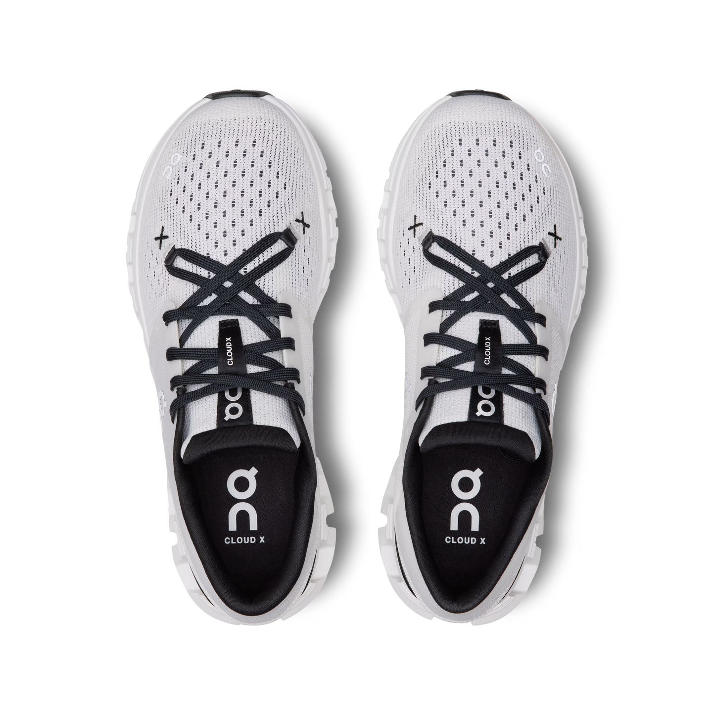 On Women's Cloud X4 Verstile Training Shoes - Ivory/Black