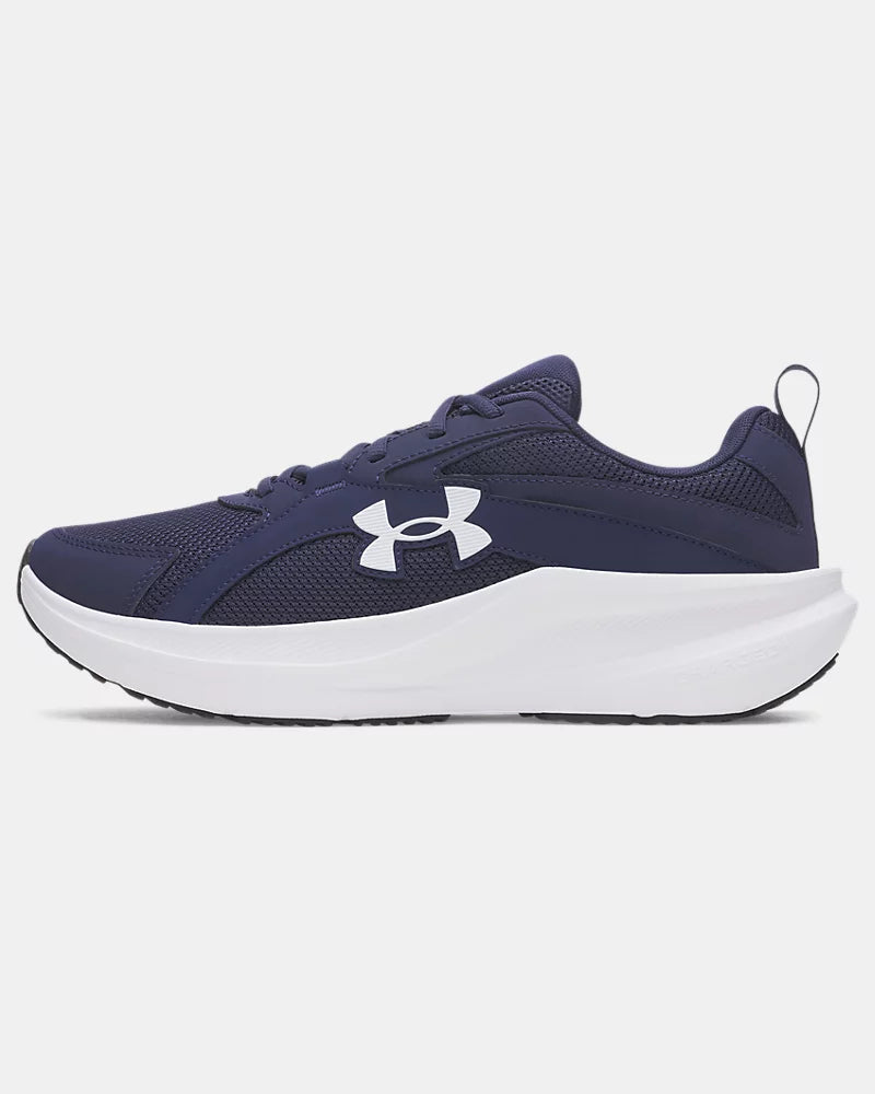 Under Armor Men's Charged+ Assert 11 Running Shoes - Navy Waxy Burnished