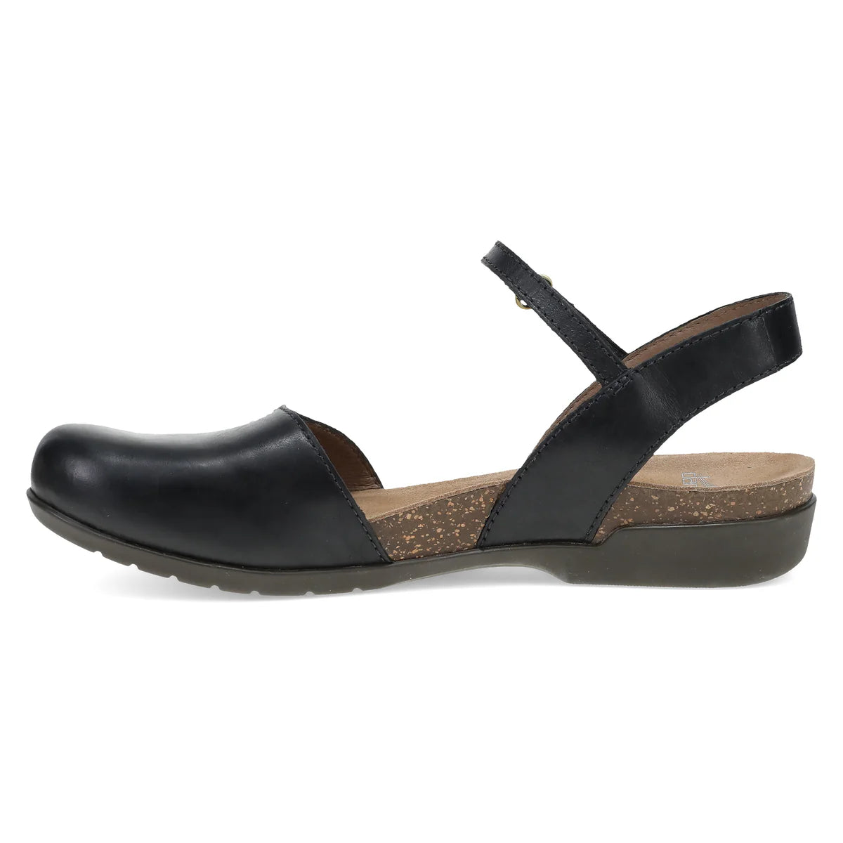 Dansko Women's Rowan Waxy Burnished Mary Jane - Black