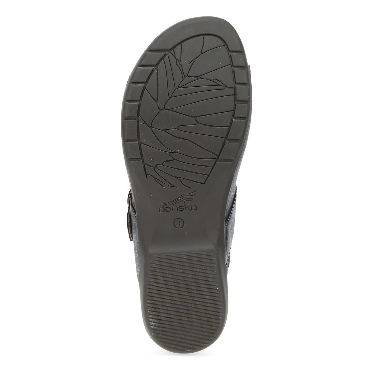 Dansko Women's Rylee Sandal - Black Leather