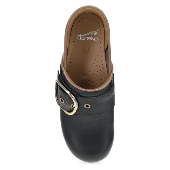 Dansko Women's Pearson Clog - Black Tumbled