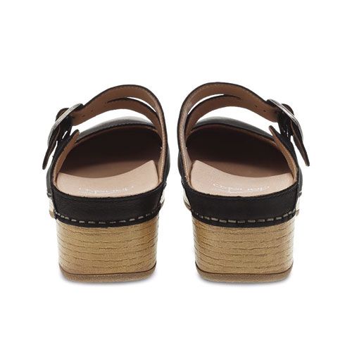 Dankso Women's Britney Clog Burnished Nubuck - Black