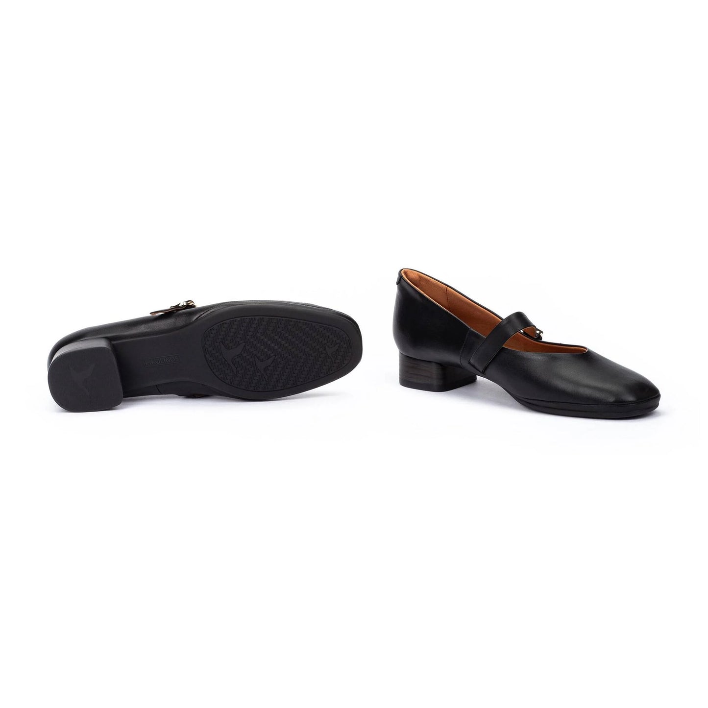 Pikolinos Women's Ubeda Wide-shaped Heels - Black
