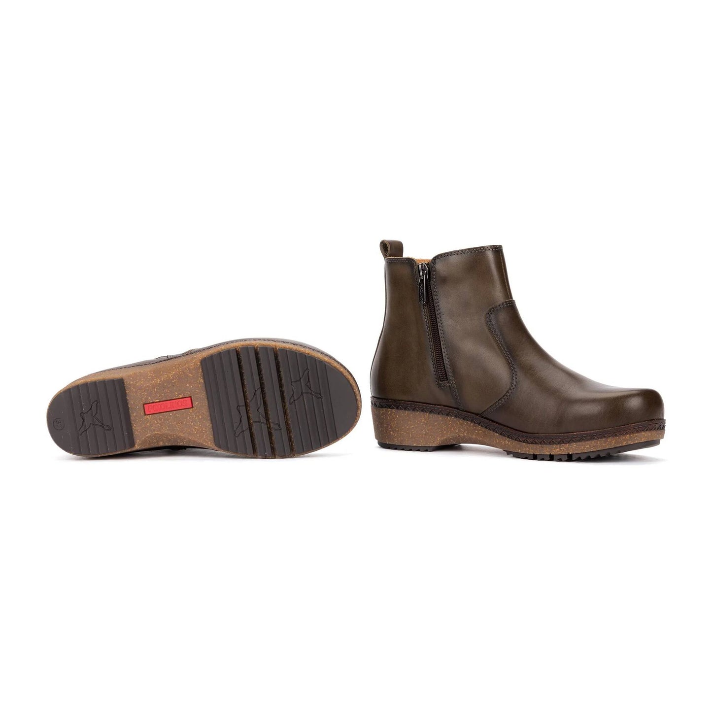 Pikolinos Women's Granada Side Zip Boot - Seaweed