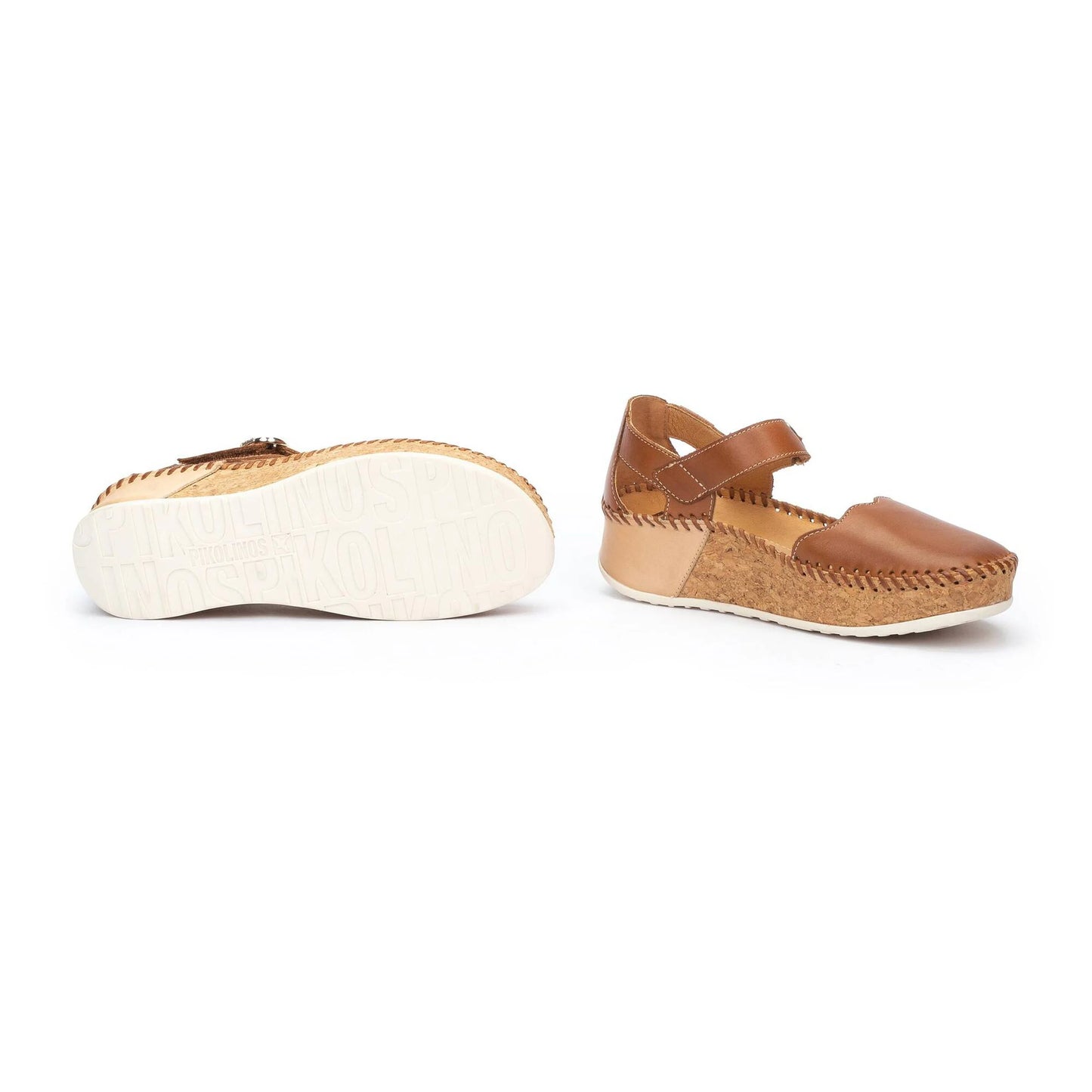 Pikolinos Women's Marina Platform Sandals - Brandy