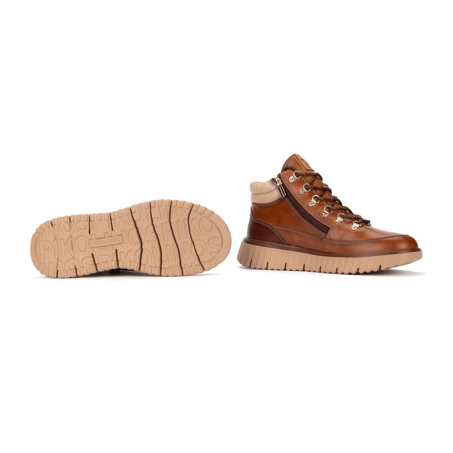 Pikolinos Women's Segovia Lace Up Boot - Brandy