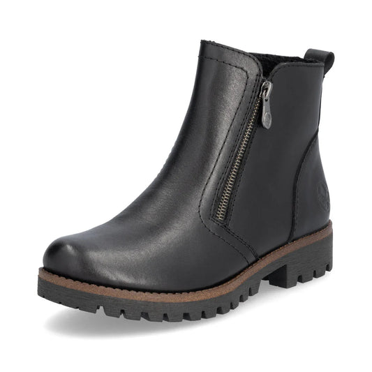 Rieker Women's Payton 56 Ankle Boot - Black