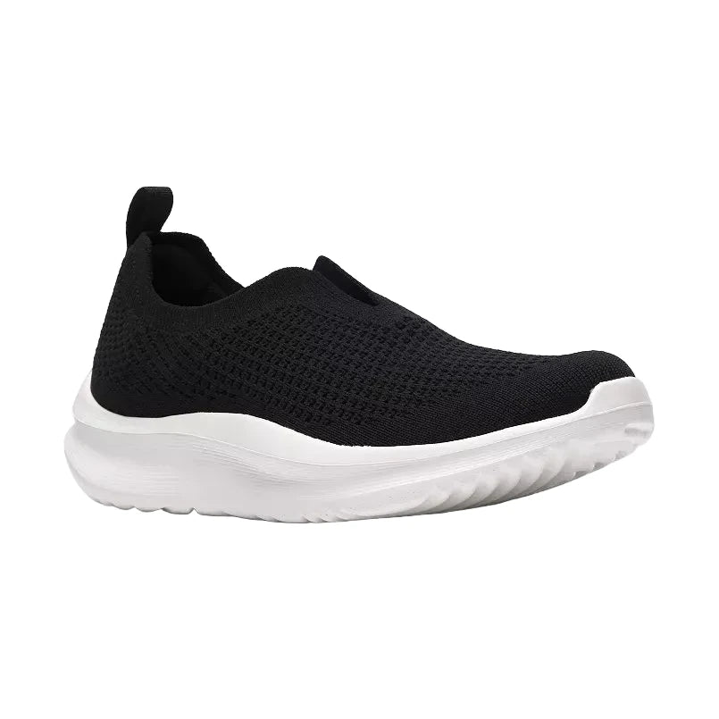 Clarks Women's Solevana Knit Sneaker - Black