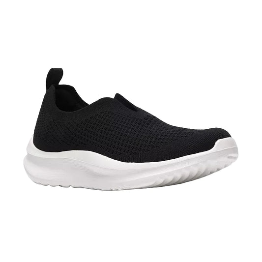 Clarks Women's Solevana Knit Sneaker - Black
