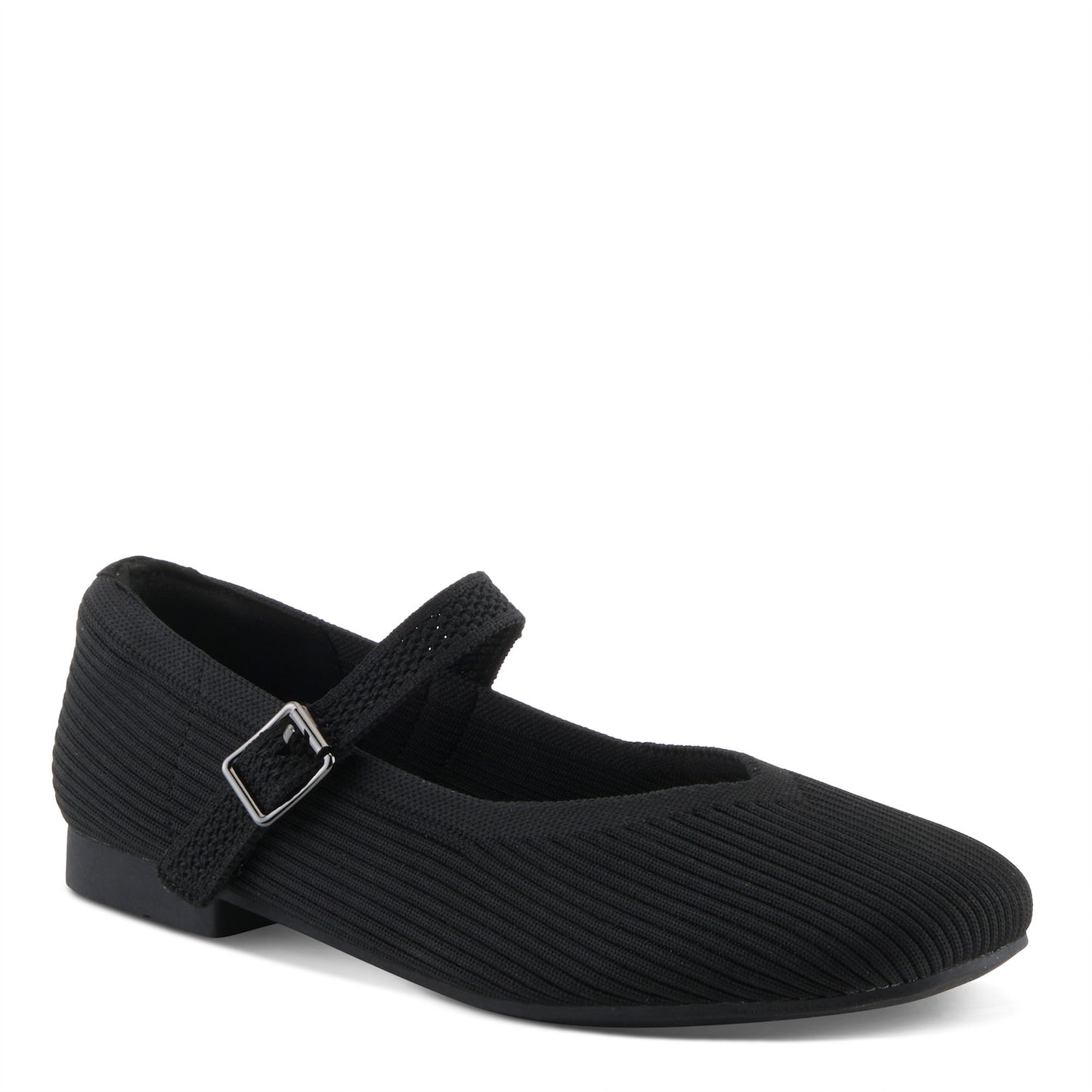 Patrizia by Spring Step Women's Emarithe Mary Jane - Black Knit
