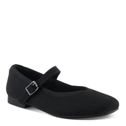 Patrizia by Spring Step Women's Emarithe Mary Jane - Black Knit