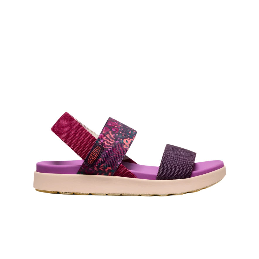 Keen Women's Elle Backstrap Sandal - Beaujolais/Plum Perfect