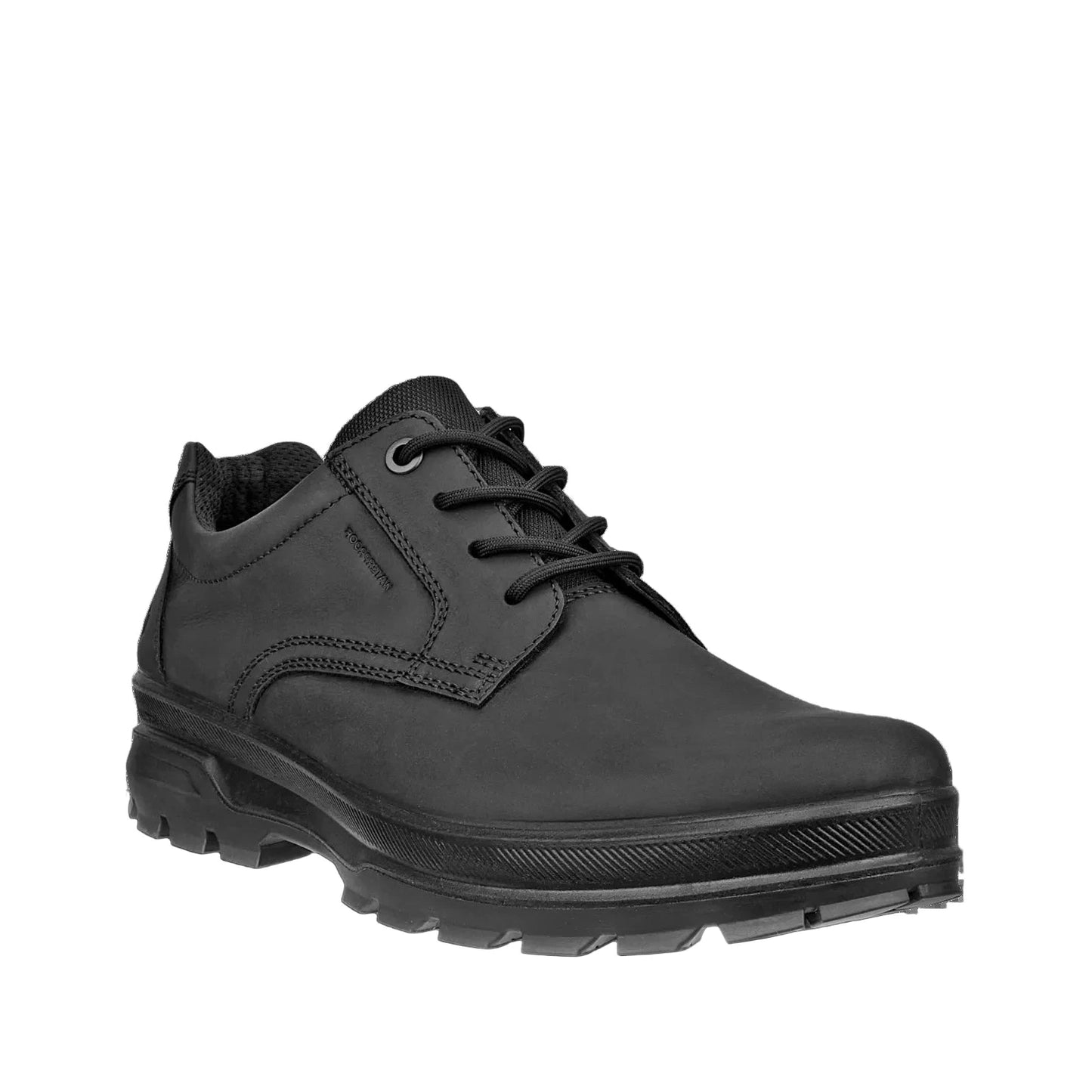 ECCO Men's Rugged Track Waterproof Plain Toe - Black