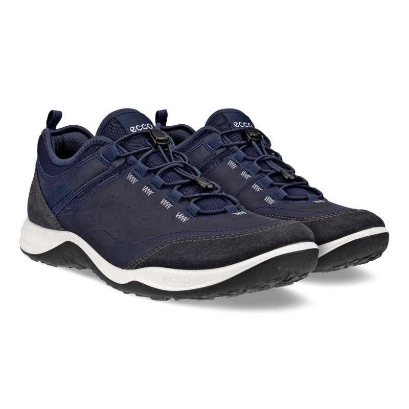 ECCO Men's Espinho Hydromax Sneaker - Magnet/Marine