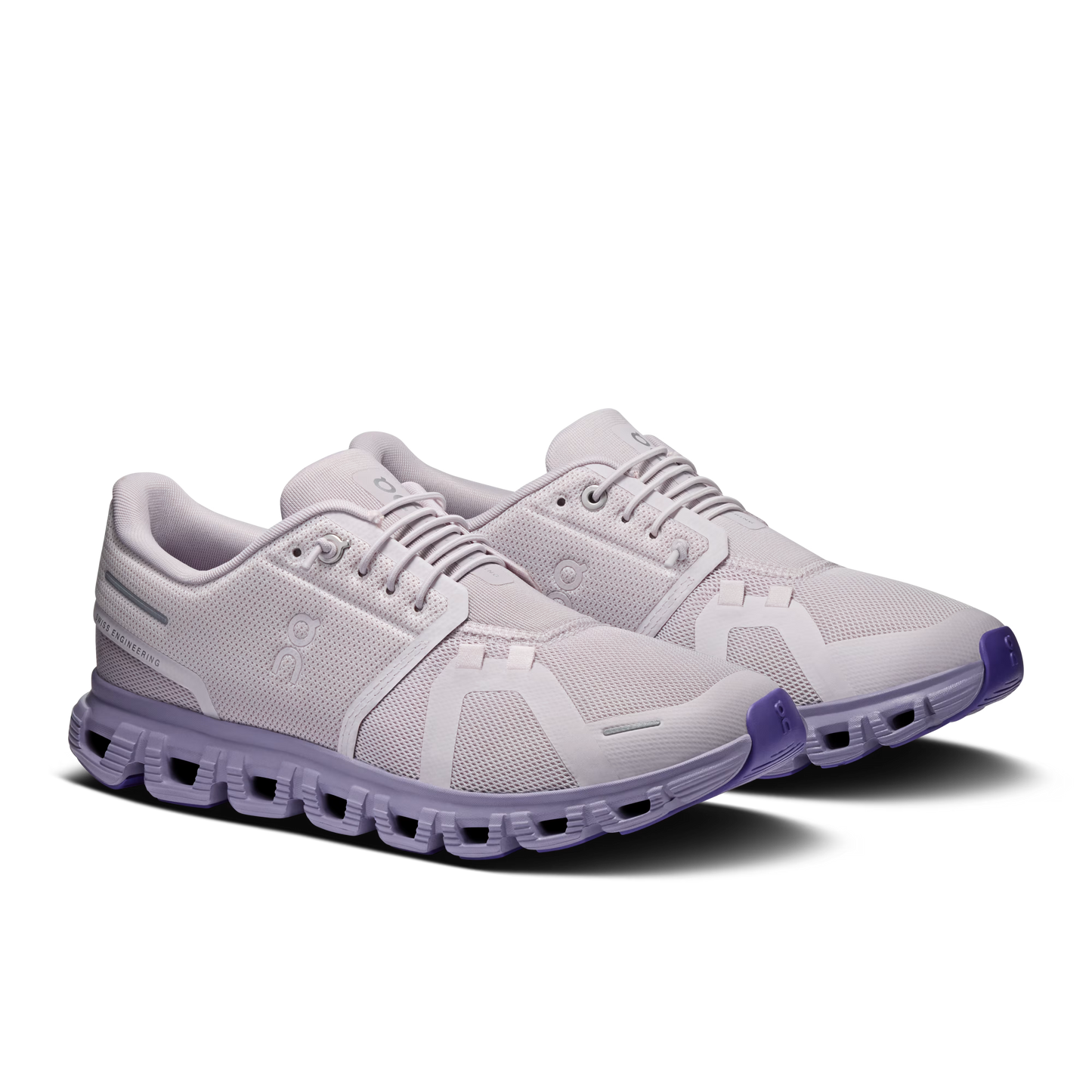 On Running Women's Cloud 6 Shoes - Ether/Tyrian