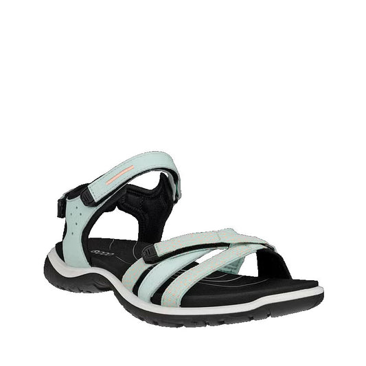 ECCO Women's Offroad Roam Sandal - Emerald/Dusty Peach