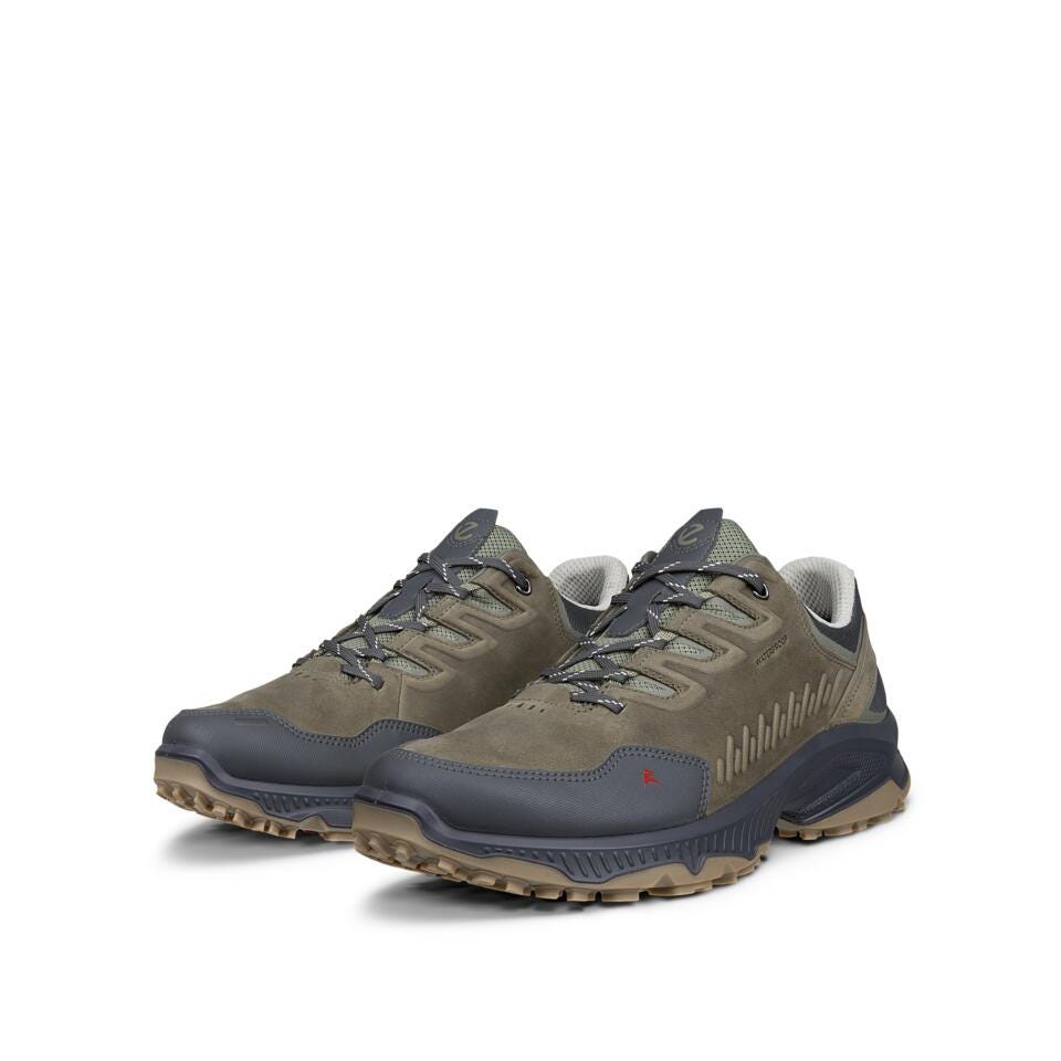 ECCO Men's Receptor XP Waterproof Shoe - Magnet/Smokey Olive