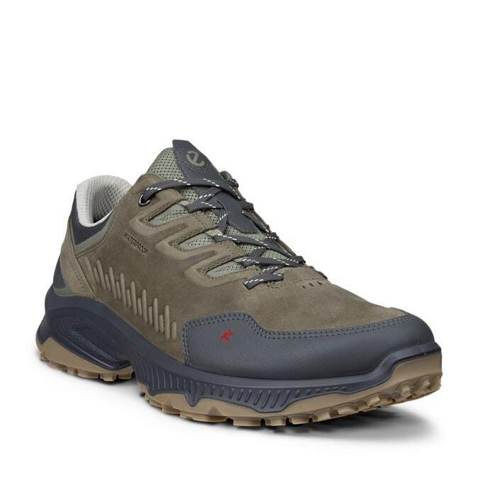 ECCO Men's Receptor XP Waterproof Shoe - Magnet/Smokey Olive
