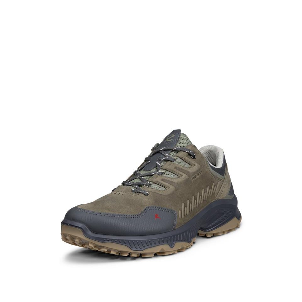 ECCO Men's Receptor XP Waterproof Shoe - Magnet/Smokey Olive