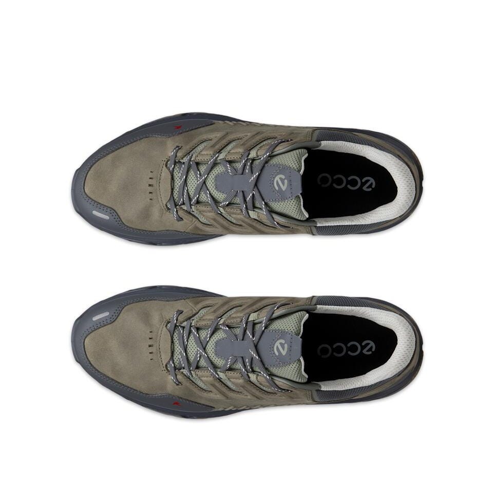 ECCO Men's Receptor XP Waterproof Shoe - Magnet/Smokey Olive