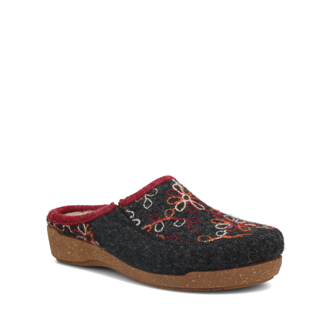 Taos Women's Woolflower Slip-on - Charcoal