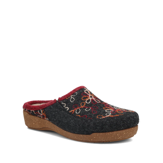 Taos Women's Woolflower Slip-on - Charcoal